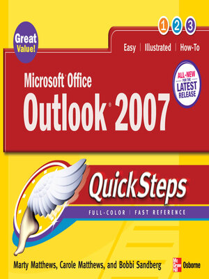 cover image of Microsoft Office Outlook 2007
